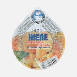 Желе Снеговичок со вкусом персика пл/ст 150г