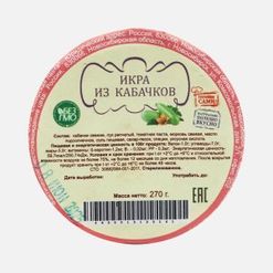 Икра из кабачков ст/б 270г