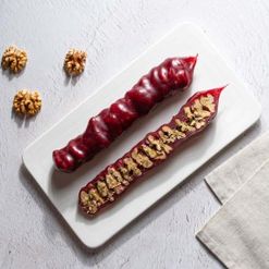 Чурчхела малиновая с грецким орехом вес