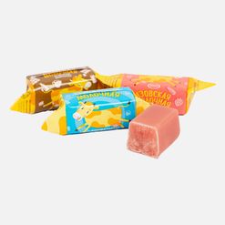 Конфеты Азовская КФ молочные ассорти вес