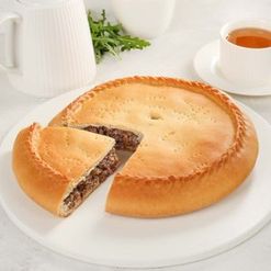 Пирог с мясом и луком вес 