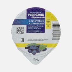 Продукт творож Ирмень Творожок с кусочками жимолости 0.5% 150г