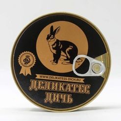 Зайчатина Деликатес Дичь томленая в с/с ж/б/ключ 325г