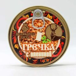 Гречка с олениной Деликатес Дичь ж/б/кл 325г