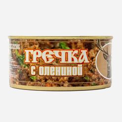 Гречка с олениной Деликатес Дичь ж/б/кл 325г