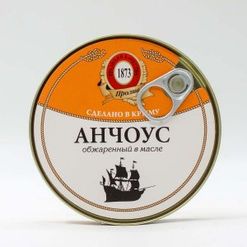 Анчоус Пролив обжаренный в масле ж/б 160г