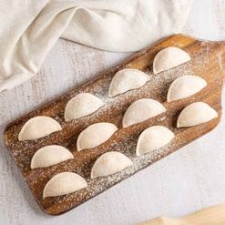 Вареники картофель/шкварки /лук п/ф вес