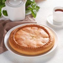 Пирог с курицей и картофелем вес