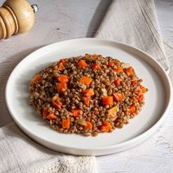 Каша гречневая с овощами вес