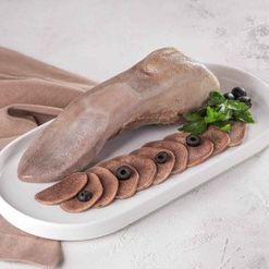 Язык отварной вес
