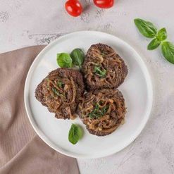 Говядина в бальзамическом маринаде с луком вес