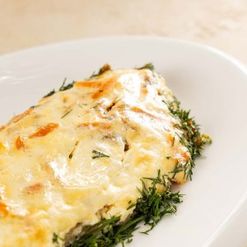 Скумбрия атлантическая запеченная с овощами вес