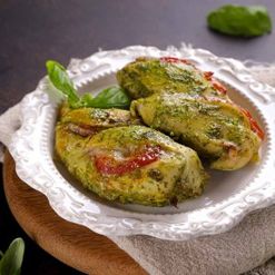 Филе грудки куриной в соусе песто с томатом и сыром п/ф вес
