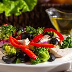 Салат Неаполь с курицей вес