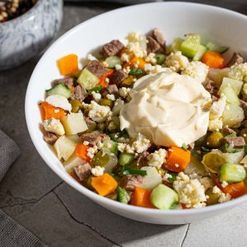 Салат Мясной с говядиной вес