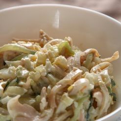 Салат Морская радость с кальмарами вес
