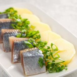 Филе сельди с картошечкой и зеленым луком вес