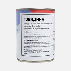 Корм для собак Говядина Колбасный цех консервир 340г