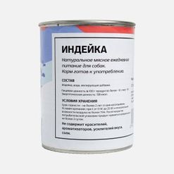Корм для собак Индейка Колбасный цех консервир 340г