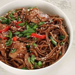 Лапша гречневая Соба с курицей вес