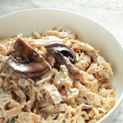 Салат Министерский с цыпленком и грибами вес