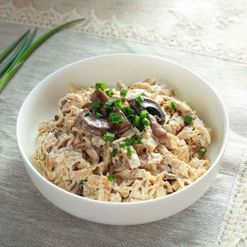 Салат Министерский с цыпленком и грибами вес