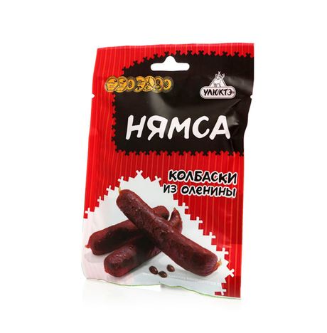 Колбаски Улюктэ Нямса из Оленины с/к 60г