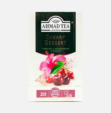 Чай Ахмад Черри Десерт вишня/шиповник 20пак*2г