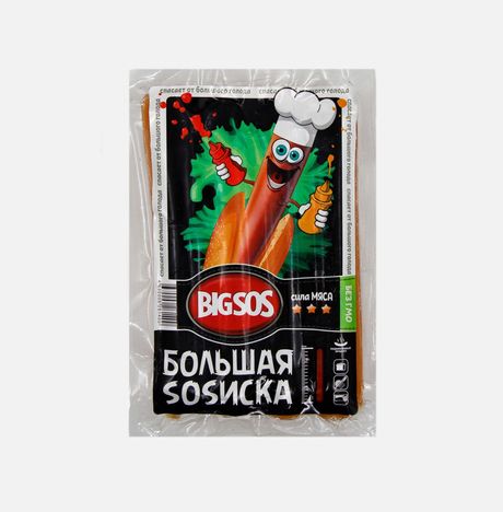 Сосиски СПК Большая Сосиска з/а 340г