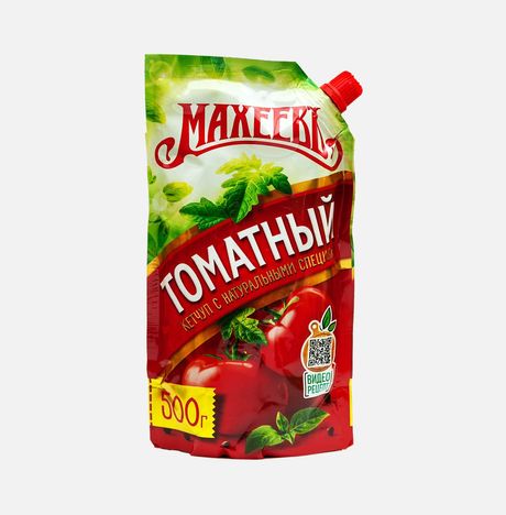 Кетчуп Махеевъ Томатный дой/пак 500г