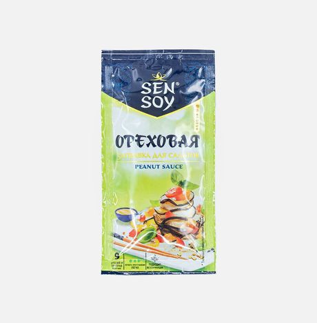 Заправка Сэн Сой Премиум д/салатов Ореховая м/у 40г