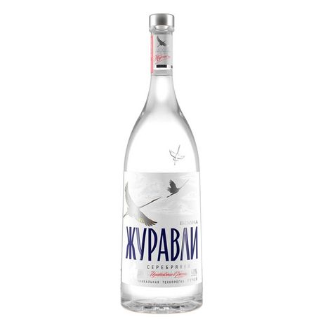 Водка Журавли Серебряная 40% ст/б 0,5л