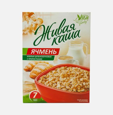 Хлопья Вита Живая каша Ячмень к/к 300г