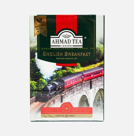 Чай Ахмад Английский завтрак листовой к/к 200г