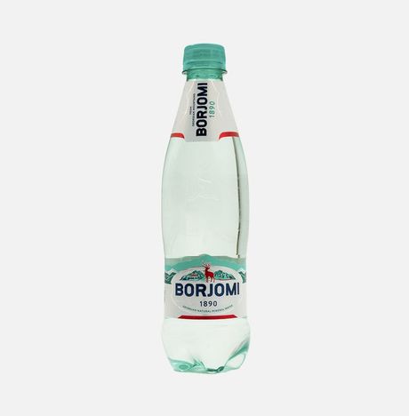 Вода Боржоми минеральная питьевая леч-столов газ пл/б 0,5л