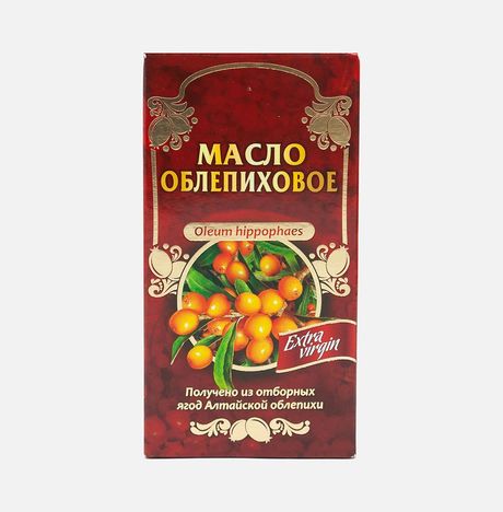 Масло Алтай облепиховое к/к 100мл
