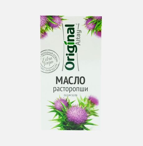 Масло Органик Лайф расторопши 100% к/к 100мл