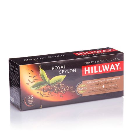 Чай Хилвей Роял Цейлон черный 25*2г к/к 50г
