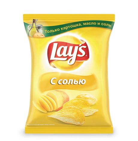 Чипсы Lay’s Натуральные с солью пл/уп 150г