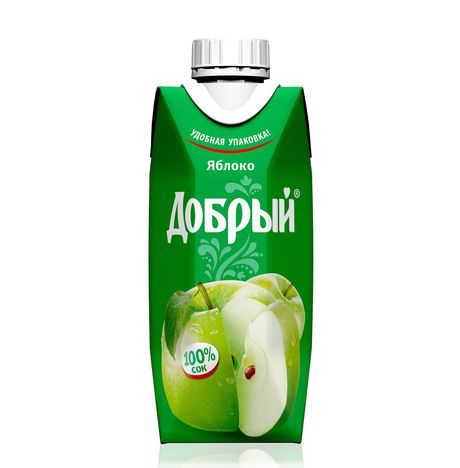 Сок Добрый Яблоко т/п 0,33л