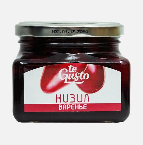 Варенье Те Густо из кизила ст/б 430г