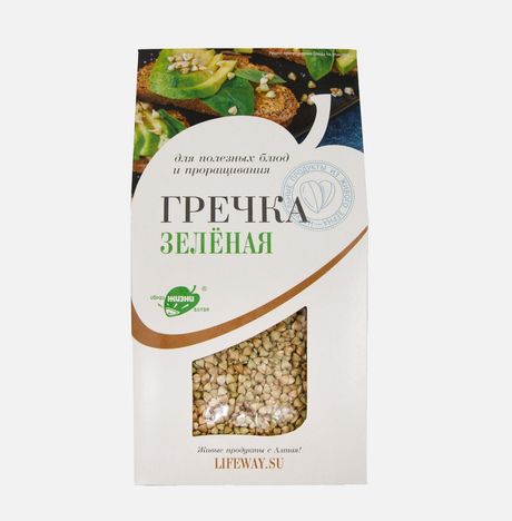 Гречка зеленая Образ жизни для проращивания 500г