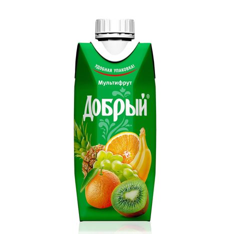 Нектар Добрый Мультифрукт т/п 0,33л