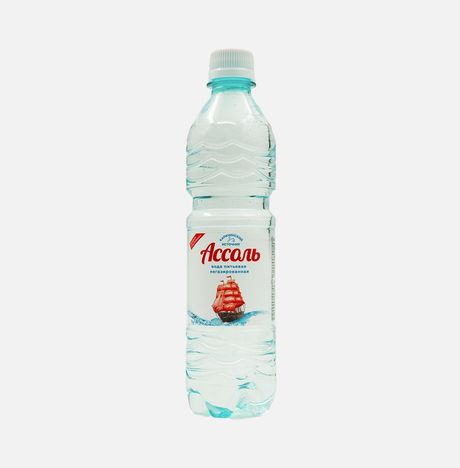 Вода Ассоль питьевая артезианская негаз пл/б 0,5л