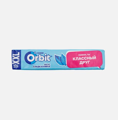 Жевательная резинка Орбит ХХL Сладкая Мята 15 драже 20,4г
