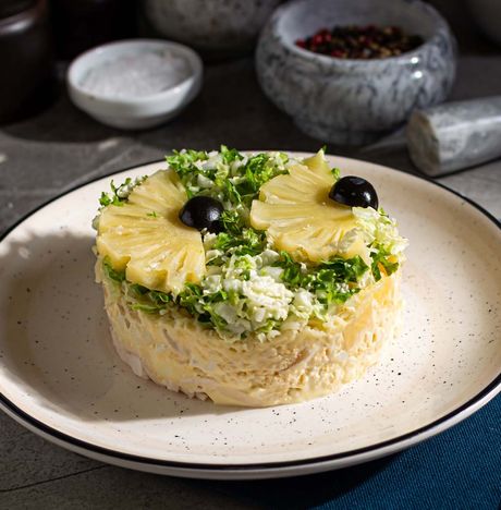 Салат Любимый с курицей вес