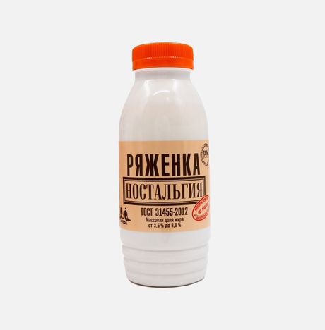 Ряженка Ностальгия 3.5%-6% 300г