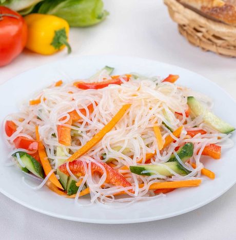 Фунчоза с овощами вес 