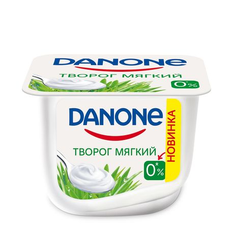 Творог Данон мягкий 0% пл/ст 170г