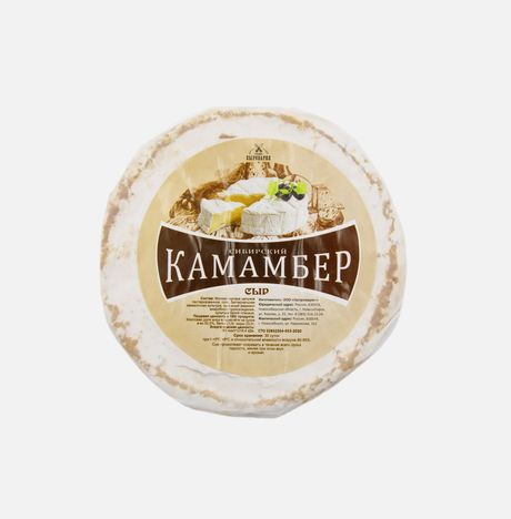 Сыр Сибирский Камамбер 50% вес Наша Сыроварня